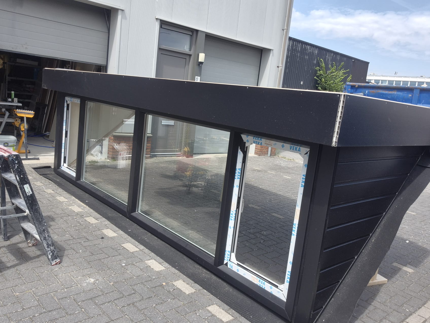 Dakkapel project van dichtbij