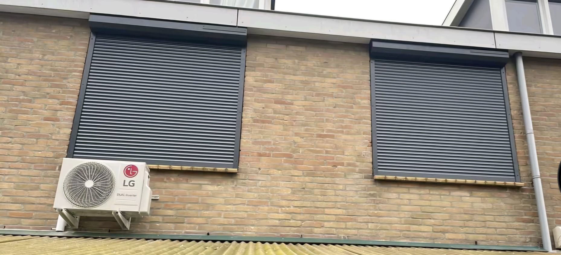 Rolluiken en screens in gebruik
